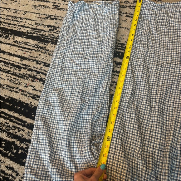 Abercrombie Linen Blend Pull on Pants SIZE MED Drawstring w/ Pockets - Picture 6 of 9